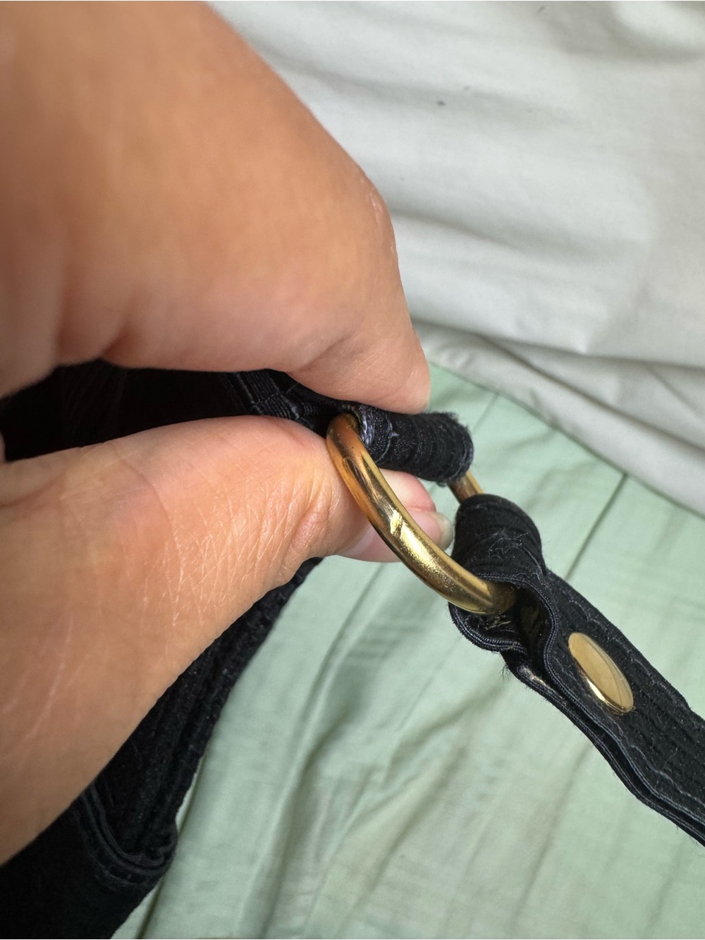 EUC Gianni Versace Couture Black Bag - Picture 6 of 6